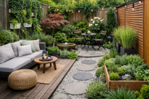 Mały ogród, wielki efekt: sprytne triki na aranżację ograniczonej przestrzeni